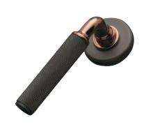 Woxto Brass Mortise Handles Graphite Black PVD Rose Gold_0