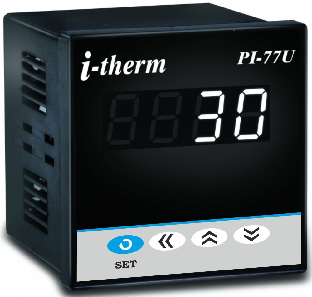 Range Digital Microprocessor Based Temperature Indicator PI-77U Universal -50 to 1200 deg_0