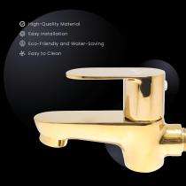 D&B Bathware 15 mm Brass Taps Gold Finish IVANO BIB COCK_0