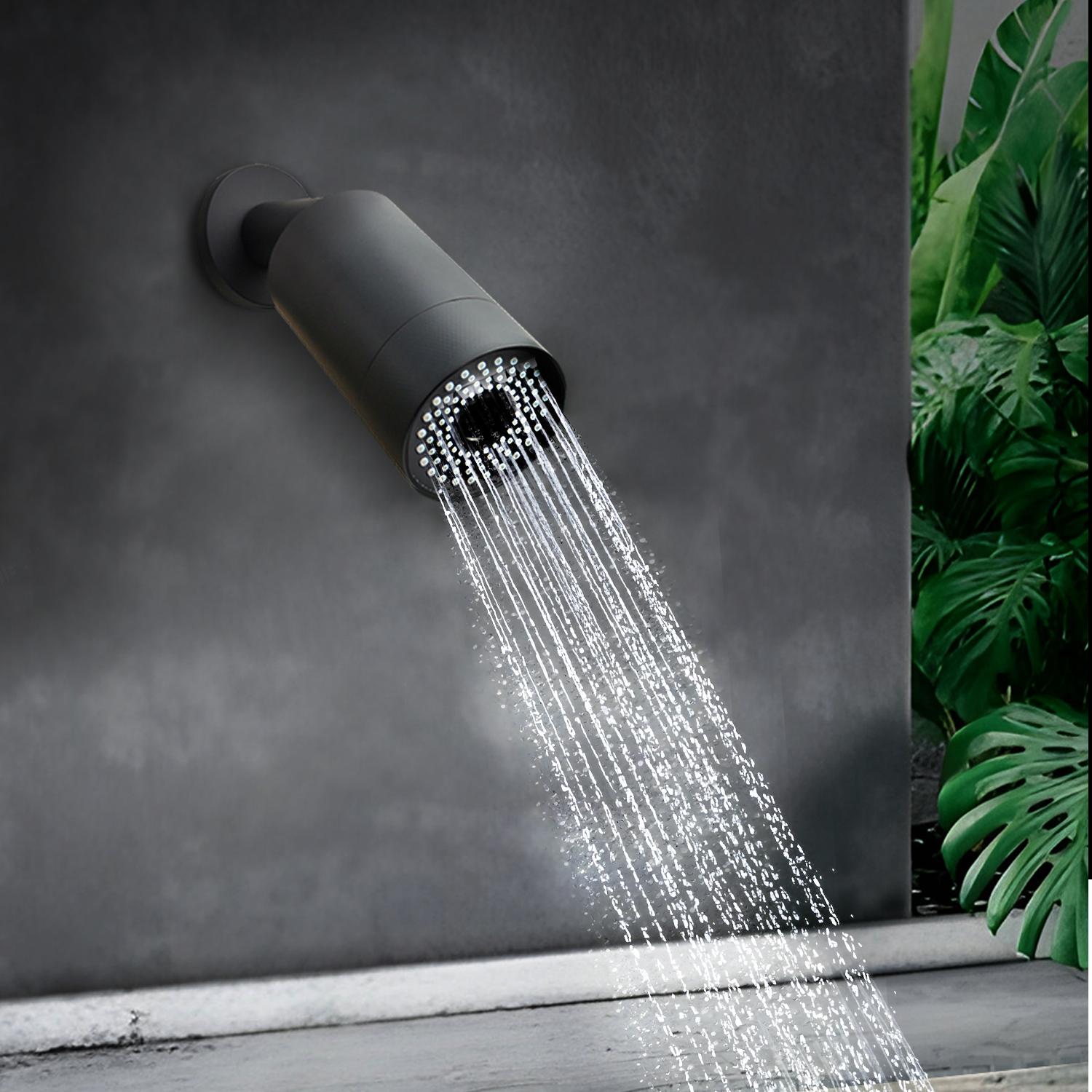 D&B Bathware Overhead Single Flow Shower 100 mm Brass_3