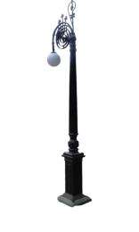 Cast Iron 12 ft Decorative Light Poles_0