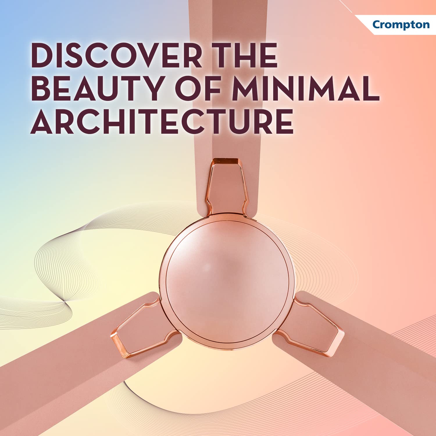 Crompton Aura 2 Prime Antidust 1200 mm 3 Blades 55 W Rose Gold Ceiling Fans_2