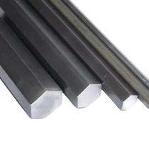 Parva 19 mm Hexagonal Carbon Steel Bar EN 8D 6 m Black_0