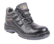 Hillson Mirage Real Leather Steel Toe Safety Shoes Black_0