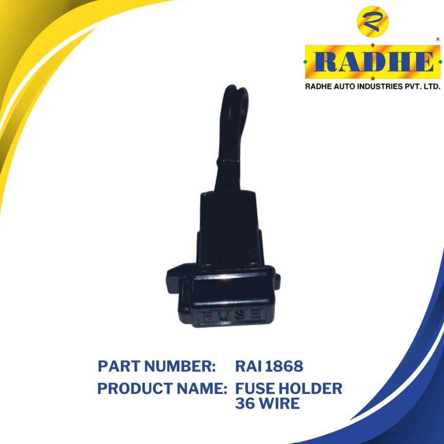 Radhe Plastic Fuse 10 A Electrical Holder_1