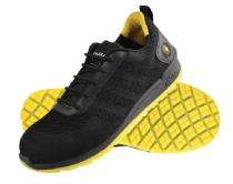Hillson Swag 1906 Water Repellent Textile Metal Toe Safety Shoes Black and Yellow_0