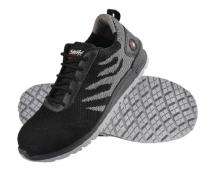 Hillson Swag 1907 Water Repellent Textile Metal Toe Safety Shoes Black and Grey_0