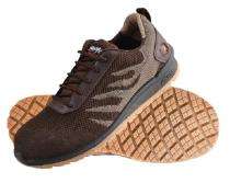 Hillson Swag 1909 Water Repellent Textile Metal Toe Safety Shoes Brown_0