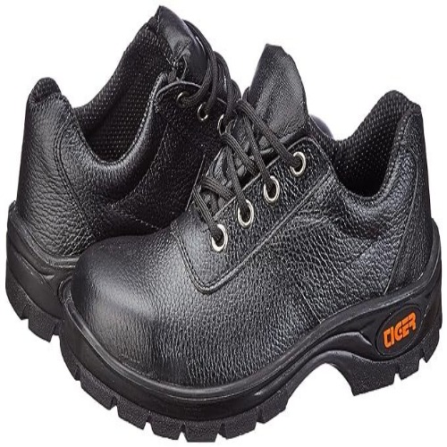 Mallcom Lorex S1BG Buff Grain Leather Steel Toe Safety Shoes Black_2