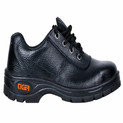 Mallcom Lorex S1BG Buff Grain Leather Steel Toe Safety Shoes Black_3