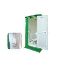 FRONTIER FRP 7 ft Portable Toilet Cabin Green_0