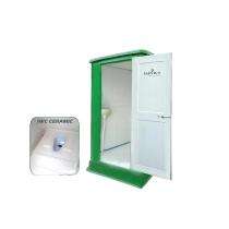 FRONTIER FRP 7 ft Portable Toilet Cabin Green_0