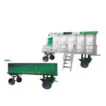 FRONTIER Stainless Steel Puff Panel 7 ft Portable Toilet Cabin Silver_0