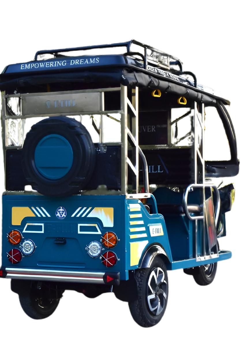 E-FILL 90 km 105 Ah Electric Rickshaw_1