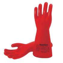 Kamfet Electrical Insulating Natural Latex Safety Gloves 12  inch_0