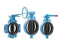 L&T 14 inch Manual CI Butterfly Valves Wafer PN 16 Aquaseal 16_0