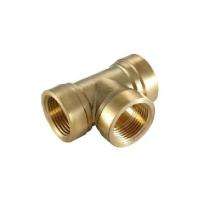 Maruti Brass Equal Tees 0.25 in_0