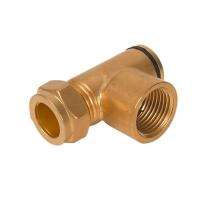 Maruti Brass Equal Tees 0.25 in_0