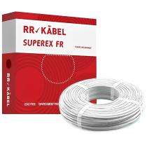RR KABEL 1 sqmm FR Electric Wire White 90 m_0
