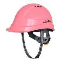 Karam Plastic Pink Ratchet Safety Helmets PN542_0