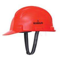 Karam Plastic Red Ratchet Safety Helmets PN501_0