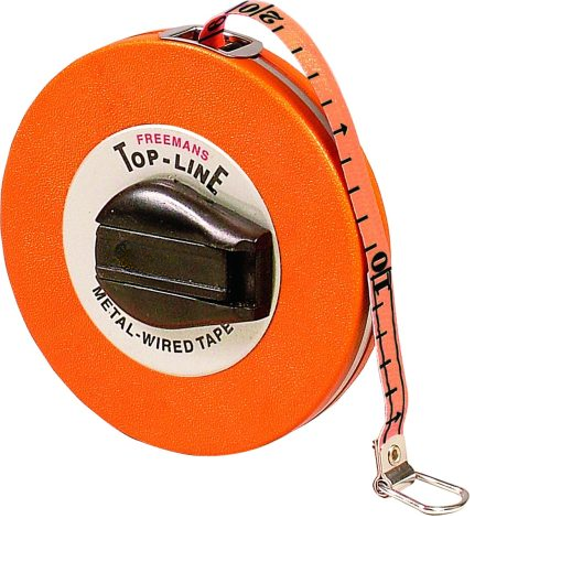 FREEMANS 16 mm ABS Measuring Tapes Top Line 5 m Orange_0