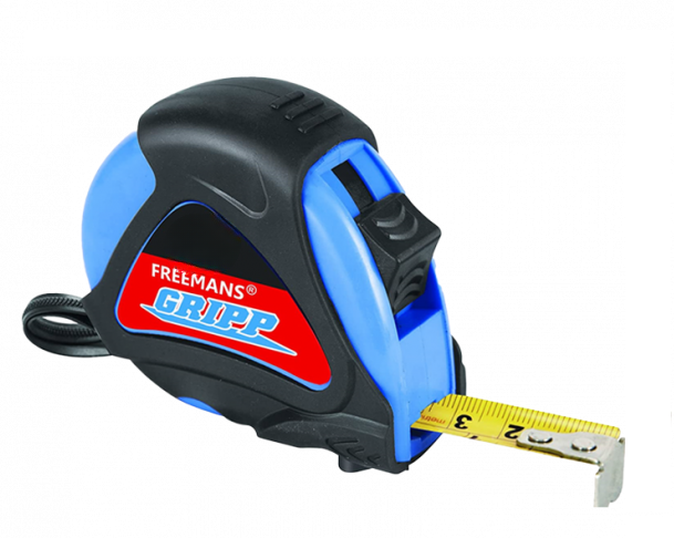 FREEMANS 25 mm ABS Measuring Tapes Gripp 7.5 m Blue and Black_0