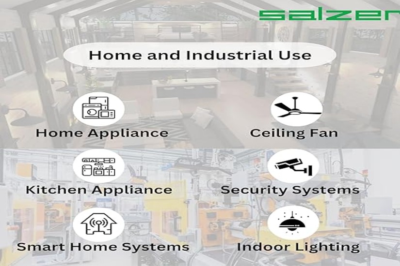 Salzer 4 sqmm FR Electric Wire Blue 90 m_2