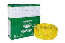 Salzer 2.5 sqmm FR Electric Wire Yellow 90 m_0