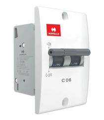 HAVELLS DHMNCDPA006-032 Double Pole 6 A C MCB_0