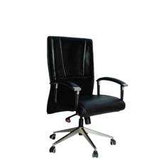 Furnways Revolving Black 1067 x 711 x 712 mm Hot Pressed Plywood Office Chairs_0