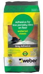 Weber Weberset Classic Polymer Tile Adhesive 20 kg_0