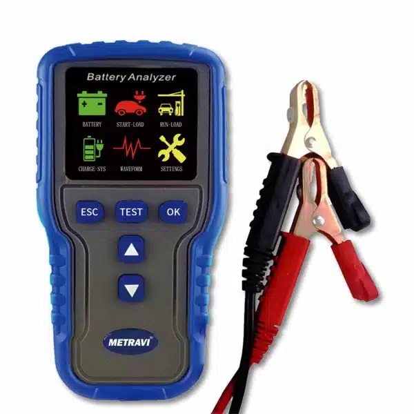 METRAVI BT-220 Battery Analyser Voltage Tester 12 to 24 V 100 to 2000 CCA_1