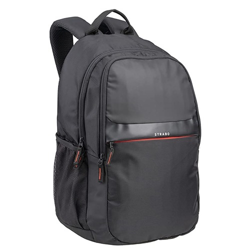 Strabo Office Bags Aztech Laptop Backpack Polyester Black_1