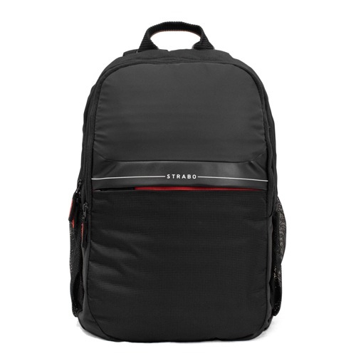 Strabo Office Bags Aztech Laptop Backpack Polyester Black_2