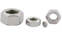 EVA 7 mm Hexagon Head Nuts Stainless Steel SS 202 Plain ISO 4032_0
