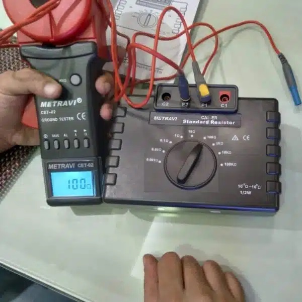 METRAVI CAL-ER Earth Tester -10～4080% rh below 75 mm Analog Scale_2
