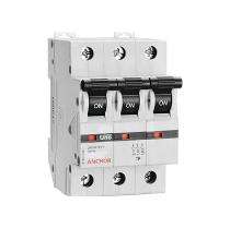 ANCHOR UNO 98025 Three Pole 6 A C Curve MCB_0