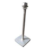 150 mm Mild Steel Foundation Bolts Stiffener Plate 6 m_0