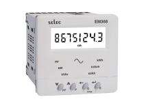 SELEC EM368 100 A Three Phase LCD Energy Meters_0