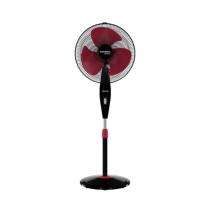 Crompton GALE PLUS 400 mm Black and Red Pedestal Fan_0
