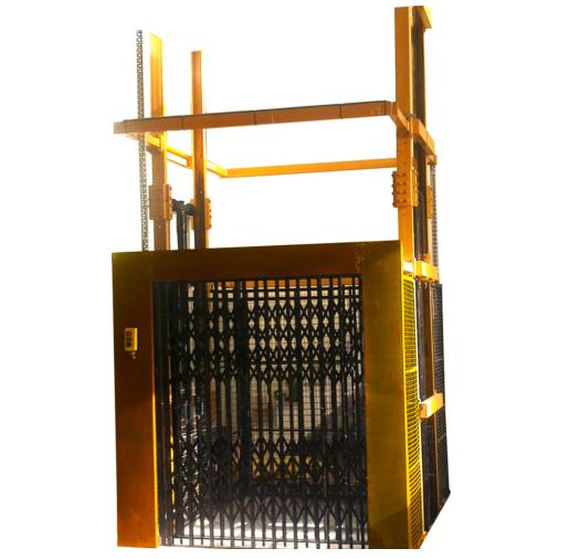India Elevator Steel 20 ft Hydraulic Goods Lift 4 ton_1