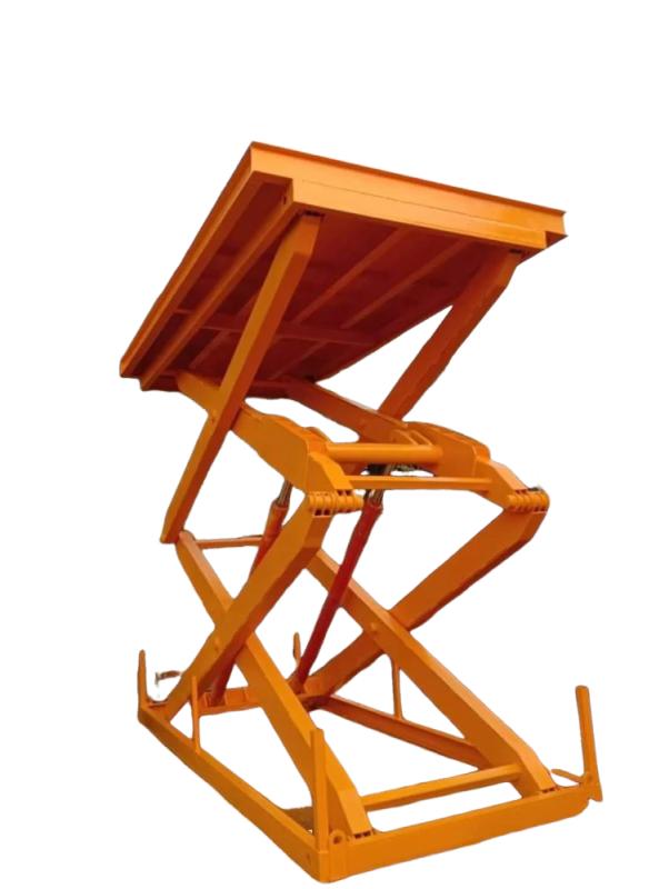 India Elevator 2 ton 6 ft Scissor Lift Hydraulic_2