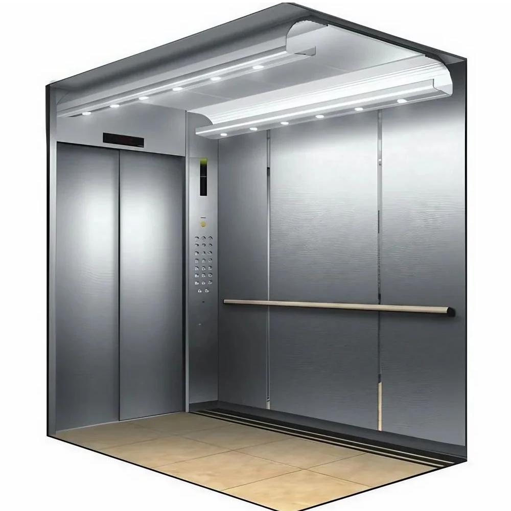 India Elevator Automatic Door Passenger Lift MPLA-10 10 Person 0.3 m/s_3