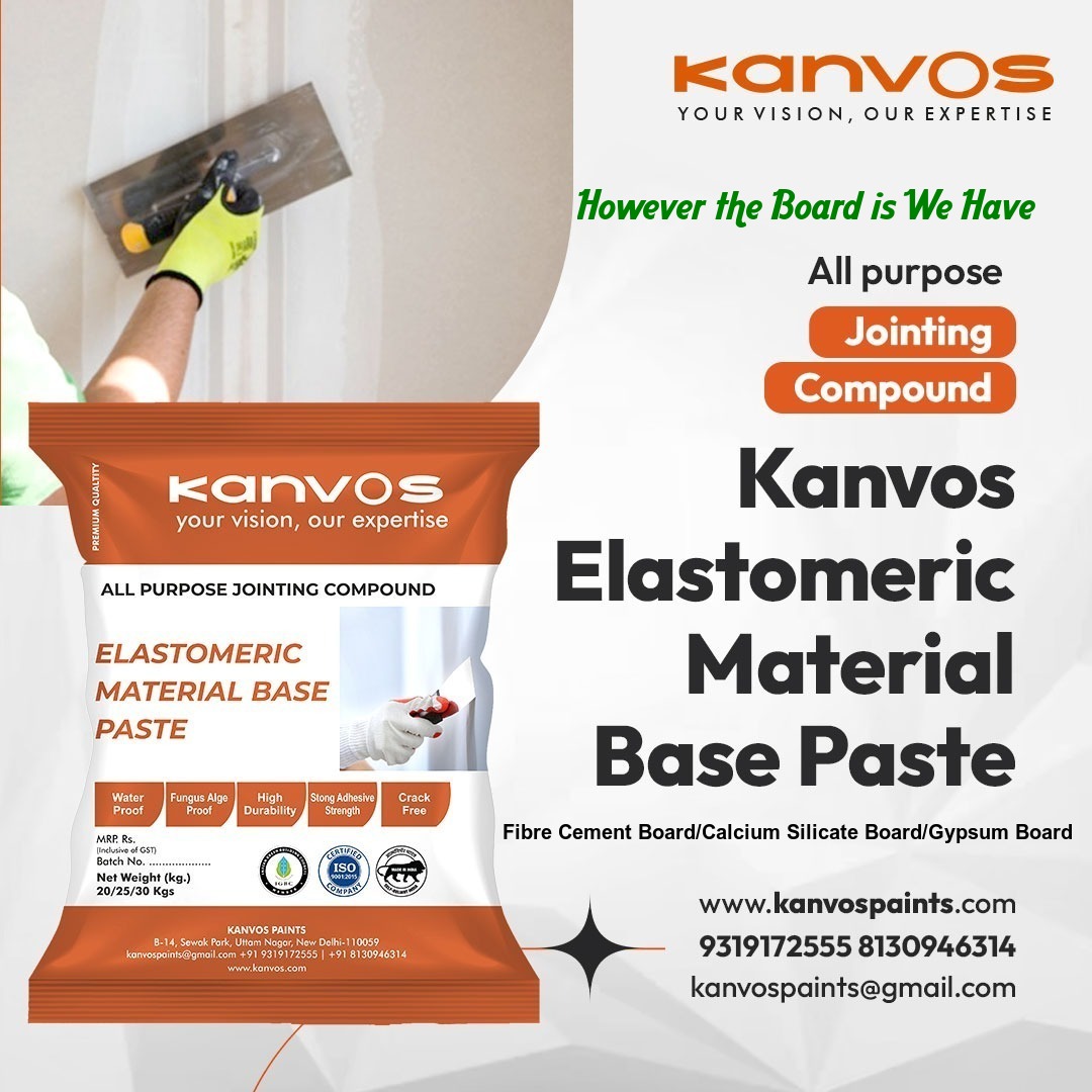 Kanvos Elastomeric Wall Putty 20 kg_1