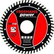 FREEMANS 110 mm Cutting Wheels TMT110 22.23 mm 13300 rpm_0