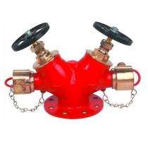 A K Fire Bronze Double Outlet Hydrant Valves_0