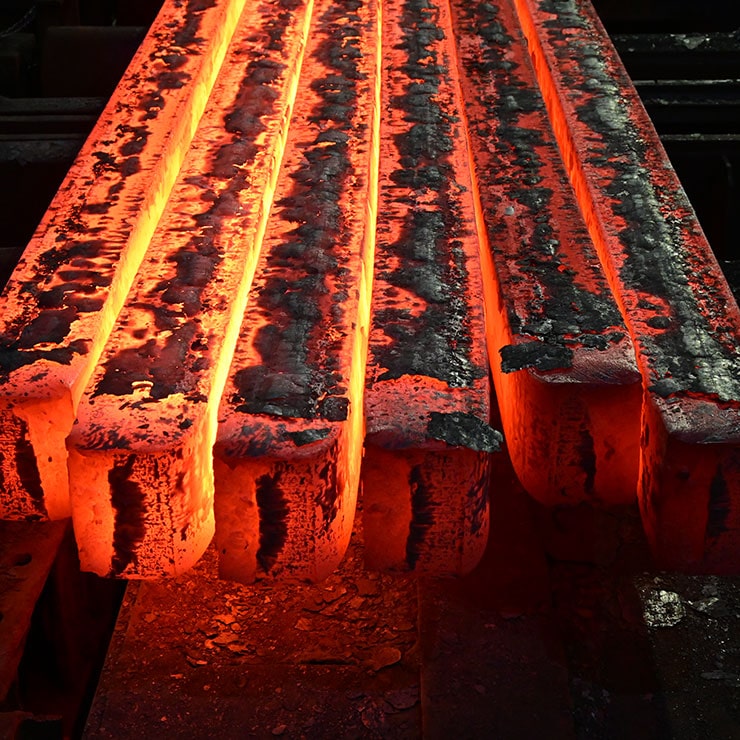 SUPER SHAKTI Square 130 mm MS Billets 6 m_1