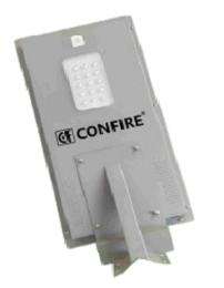 Cool White LED Galvanized Iron 15 Ah Solar Street Light_0