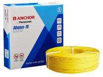 ANCHOR 10 sqmm Advance FR Electric Wire Yellow 90 m_0